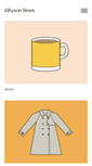 Mobile Screenshot of allysonrees.com